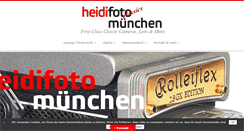Desktop Screenshot of heidi-foto.eu