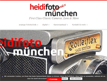 Tablet Screenshot of heidi-foto.eu